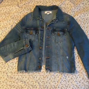 Slightly cropped Jean Jacket